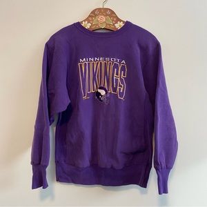 VINTAGE MINNESOTA VIKINGS CREWNECK SWEATER